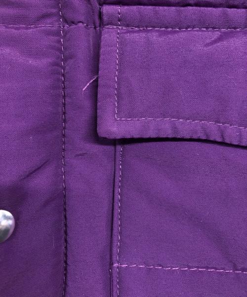 sanse sanse（サンセサンセ）sanse sanse (サンセサンセ) macaroni VEST パープル サイズ:Lの古着・服飾アイテム