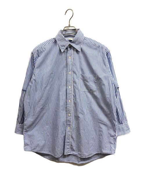 Ron Herman（ロンハーマン）Ron Herman (ロンハーマン) ストライプシャツ ブルー サイズ:不明の古着・服飾アイテム