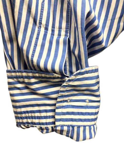 Ron Herman（ロンハーマン）Ron Herman (ロンハーマン) ストライプシャツ ブルー サイズ:不明の古着・服飾アイテム