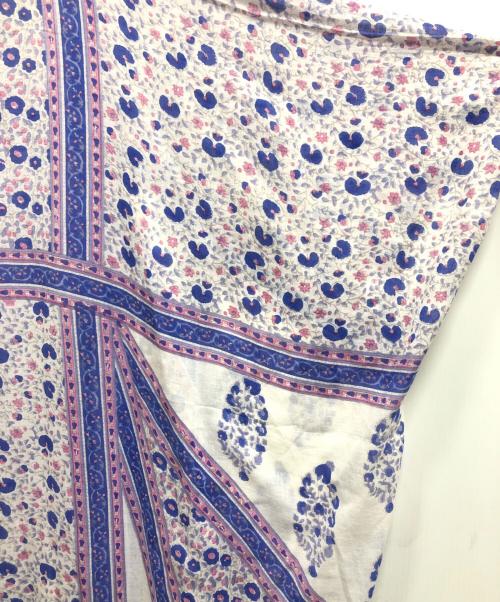 Ron Herman（ロンハーマン）Ron Herman (ロンハーマン) インド綿ワンピース パープル×ブルー サイズ:FREEの古着・服飾アイテム