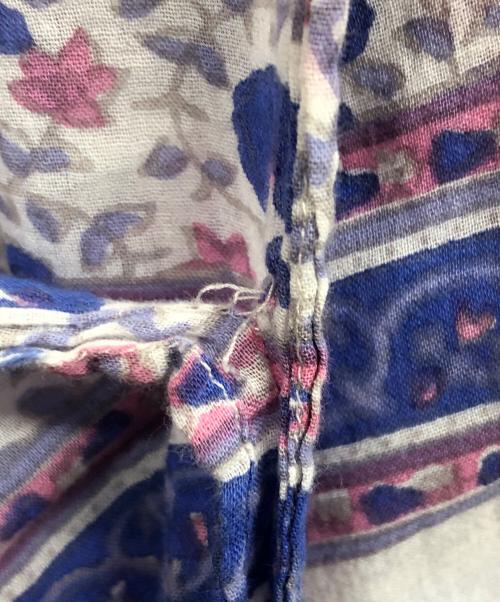Ron Herman（ロンハーマン）Ron Herman (ロンハーマン) インド綿ワンピース パープル×ブルー サイズ:FREEの古着・服飾アイテム