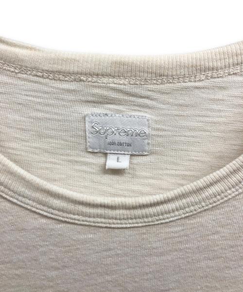 SUPREME（シュプリーム）Supreme (シュプリーム) Heather Athletic Tee ホワイト サイズ:Lの古着・服飾アイテム