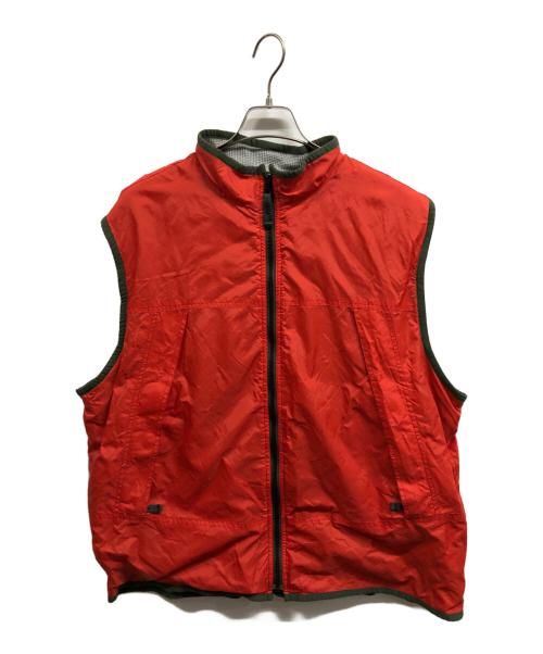 GAP（ギャップ）GAP (ギャップ) 00ｓナイロンベスト レッド サイズ:XLの古着・服飾アイテム