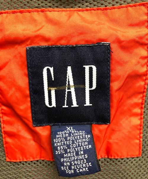 GAP（ギャップ）GAP (ギャップ) 00ｓナイロンベスト レッド サイズ:XLの古着・服飾アイテム