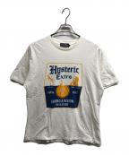 Hysteric Glamourヒステリックグラマー）の古着「HYS EXTRA Tシャツ」｜ホワイト