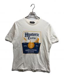 Hysteric Glamour（ヒステリックグラマー）の古着「HYS EXTRA Tシャツ」｜ホワイト