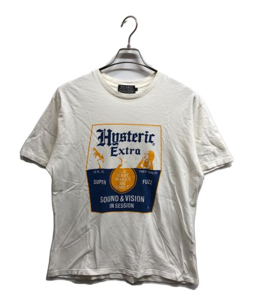 Hysteric Glamour（ヒステリックグラマー）Hysteric Glamour (ヒステリックグラマー) HYS EXTRA Tシャツ ホワイト サイズ:Lの古着・服飾アイテム