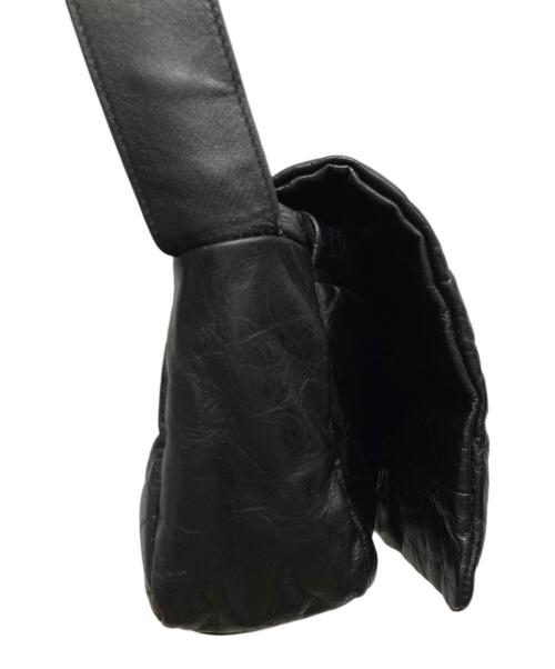 BALENCIAGA（バレンシアガ）BALENCIAGA (バレンシアガ) MONACO FLAP MES S /モナコ スモール ブラックの古着・服飾アイテム