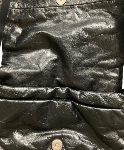 BALENCIAGA（バレンシアガ）BALENCIAGA (バレンシアガ) MONACO FLAP MES S /モナコ スモール ブラックの古着・服飾アイテム