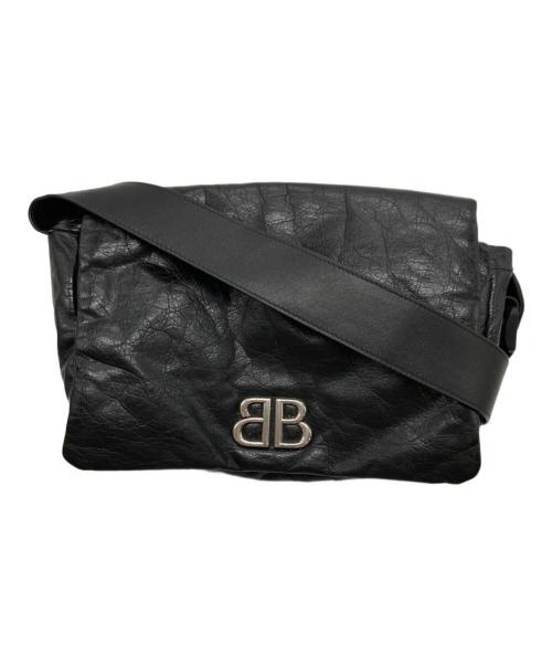 BALENCIAGA（バレンシアガ）BALENCIAGA (バレンシアガ) MONACO FLAP MES S /モナコ スモール ブラックの古着・服飾アイテム