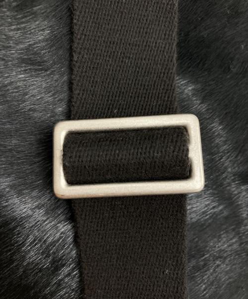 YOHJI YAMAMOTO（ヨウジヤマモト）YOHJI YAMAMOTO (ヨウジヤマモト) ショルダーバッグ ブラックの古着・服飾アイテム