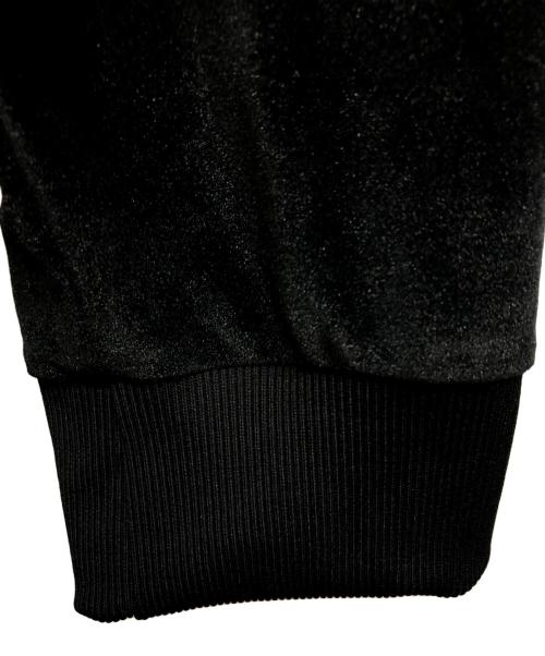 TRUE RELIGION（トゥルー レリジョン）TRUE RELIGION (トゥルー レリジョン) ベロアジップパーカー ブラック サイズ:2XLの古着・服飾アイテム