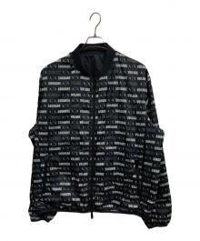 ARMANI EXCHANGE（アルマーニ エクスチェンジ）の古着「総柄ブルゾン」｜ネイビー