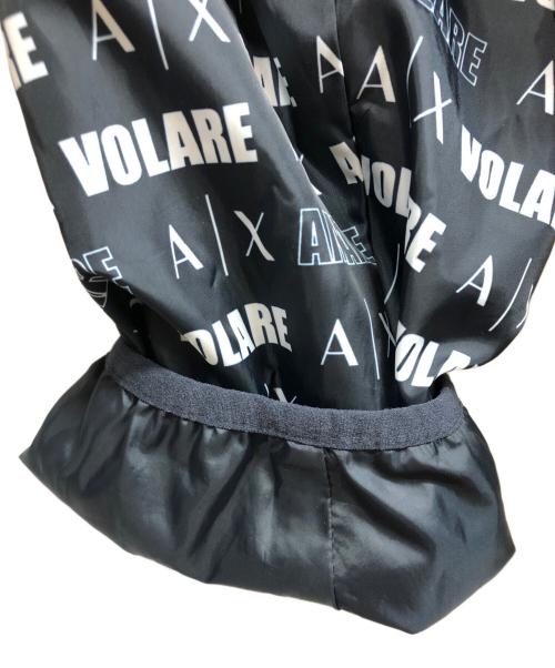 ARMANI EXCHANGE（アルマーニ エクスチェンジ）ARMANI EXCHANGE (アルマーニ エクスチェンジ) 総柄ブルゾン ネイビー サイズ:XXLの古着・服飾アイテム
