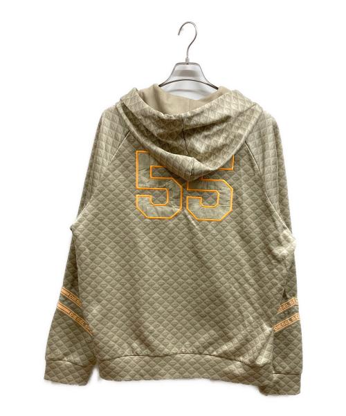 DIESEL SPORT（ディーゼルスポーツ）DIESEL SPORT (ディーゼルスポーツ) ジップパーカー ベージュ サイズ:XXLの古着・服飾アイテム