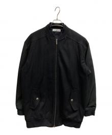 BIKKEMBERGS（ビッケンバーグ）の古着「ウールブルゾン」｜ブラック