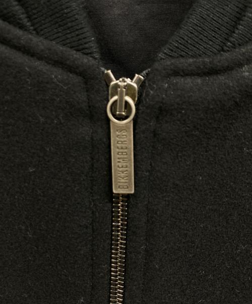 BIKKEMBERGS（ビッケンバーグ）BIKKEMBERGS (ビッケンバーグ) ウールブルゾン ブラック サイズ:52の古着・服飾アイテム