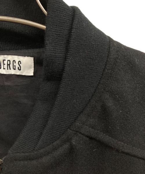 BIKKEMBERGS（ビッケンバーグ）BIKKEMBERGS (ビッケンバーグ) ウールブルゾン ブラック サイズ:52の古着・服飾アイテム