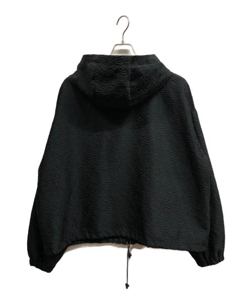 EMPORIO ARMANI（エンポリオ アルマーニ）EMPORIO ARMANI (エンポリオ アルマーニ) ジップパーカー ブラック サイズ:54の古着・服飾アイテム