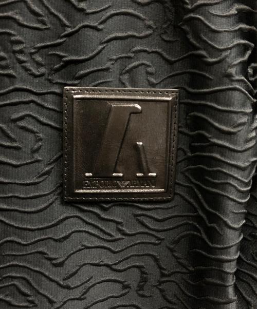EMPORIO ARMANI（エンポリオ アルマーニ）EMPORIO ARMANI (エンポリオ アルマーニ) ジップパーカー ブラック サイズ:54の古着・服飾アイテム