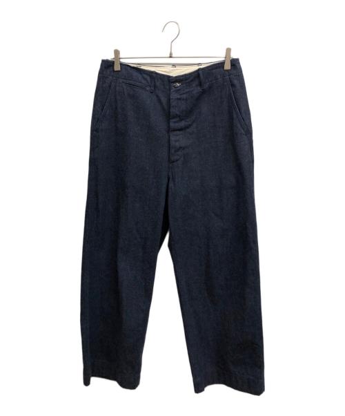 BUTCHER PRODUCTS（ブッチャープロダクツ）BUTCHER PRODUCTS (ブッチャープロダクツ) デニムトラウザーパンツ インディゴ サイズ:32の古着・服飾アイテム