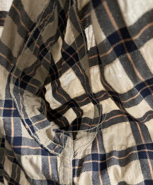 stussy（ステューシー）stussy (ステューシー) Sonoma Plaid ブラウン サイズ:Lの古着・服飾アイテム