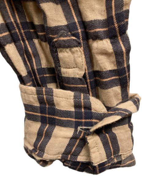 stussy（ステューシー）stussy (ステューシー) Sonoma Plaid ブラウン サイズ:Lの古着・服飾アイテム