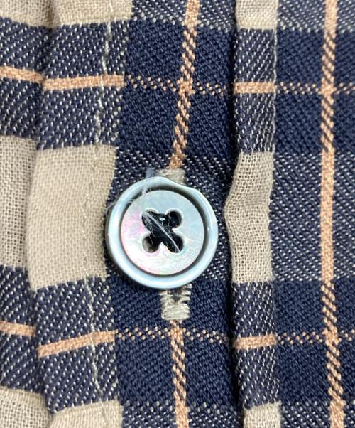 stussy（ステューシー）stussy (ステューシー) Sonoma Plaid ブラウン サイズ:Lの古着・服飾アイテム