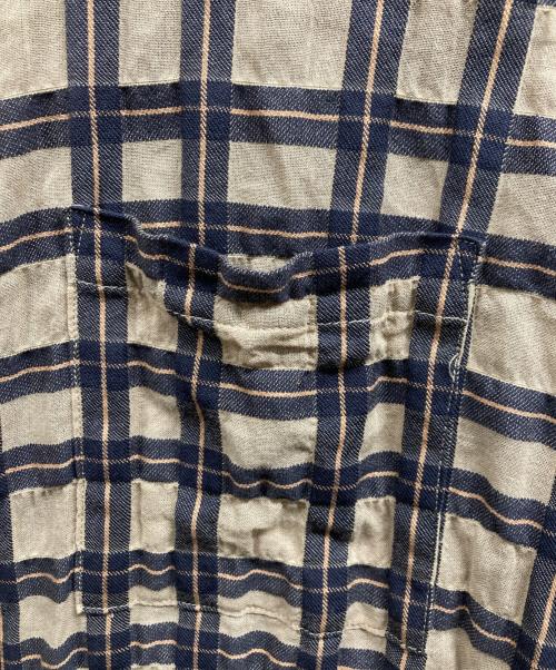 stussy（ステューシー）stussy (ステューシー) Sonoma Plaid ブラウン サイズ:Lの古着・服飾アイテム