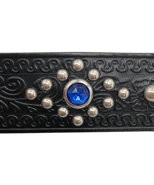 ACE WESTERN BELTS（エース ウェスタン ベルト）ACE WESTERN BELTS (エース ウェスタン ベルト) スタッズベルト ブラックの古着・服飾アイテム