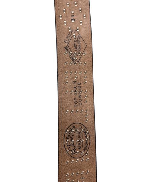 ACE WESTERN BELTS（エース ウェスタン ベルト）ACE WESTERN BELTS (エース ウェスタン ベルト) スタッズベルト ブラックの古着・服飾アイテム