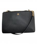 TORY BURCHトリーバーチ）の古着「ショルダーバッグ/TORY BURCH」｜ブラック