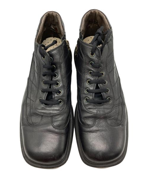 BUFFALO（バッファロー）BUFFALO (バッファロー) ローカットスニーカー ブラック サイズ:US9の古着・服飾アイテム