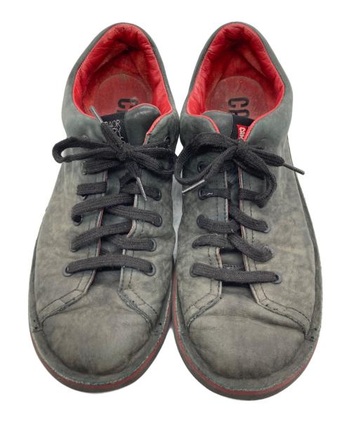 CAMPER（カンペール）CAMPER (カンペール) レザースニーカー グレー サイズ:43の古着・服飾アイテム