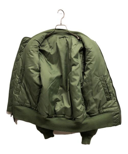 ALPHA（アルファ）ALPHA (アルファ) MA-1ジャケット グリーン サイズ:Mの古着・服飾アイテム