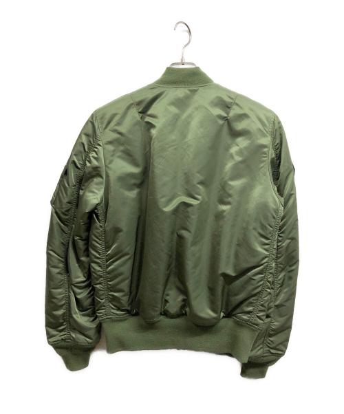ALPHA（アルファ）ALPHA (アルファ) MA-1ジャケット グリーン サイズ:Mの古着・服飾アイテム