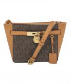 MICHAEL KORSマイケルコース）の古着「HAMILTON TRAVELER MESSENGER/MICHAEL KORS」｜ブラウン
