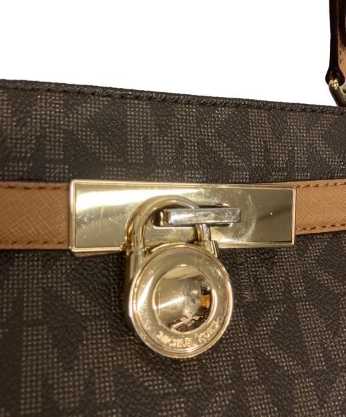 MICHAEL KORS（マイケルコース）MICHAEL KORS (マイケルコース) HAMILTON TRAVELER MESSENGER/MICHAEL KORS ブラウンの古着・服飾アイテム