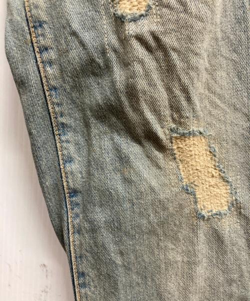 DIOR HOMME（ディオール オム）DIOR HOMME (ディオール オム) クラッシュ&リペア加工 デニムパンツ/crash denim インディゴ サイズ:30の古着・服飾アイテム