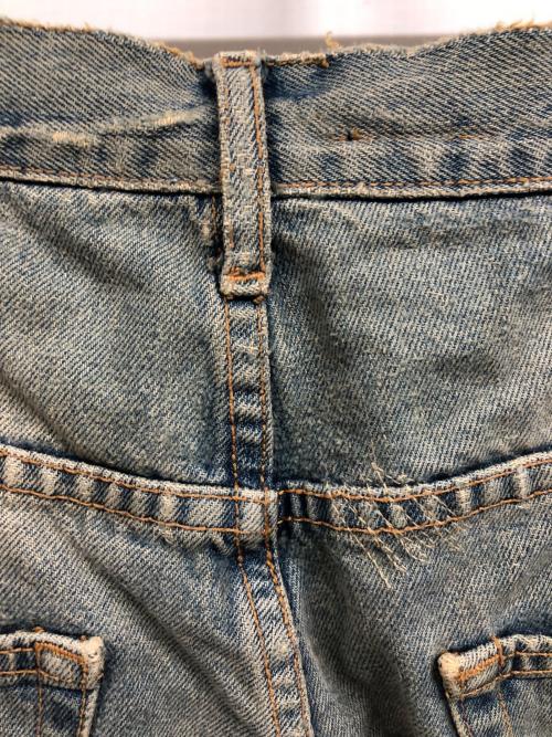 DIOR HOMME（ディオール オム）DIOR HOMME (ディオール オム) クラッシュ&リペア加工 デニムパンツ/crash denim インディゴ サイズ:30の古着・服飾アイテム