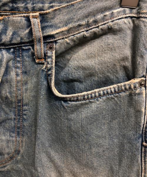 DIOR HOMME（ディオール オム）DIOR HOMME (ディオール オム) クラッシュ&リペア加工 デニムパンツ/crash denim インディゴ サイズ:30の古着・服飾アイテム