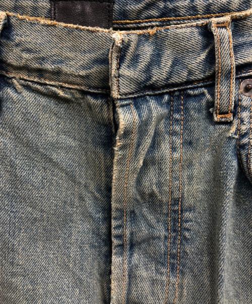 DIOR HOMME（ディオール オム）DIOR HOMME (ディオール オム) クラッシュ&リペア加工 デニムパンツ/crash denim インディゴ サイズ:30の古着・服飾アイテム
