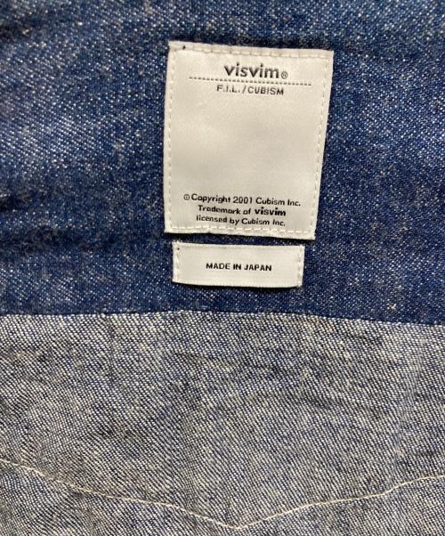 VISVIM（ビズビム）VISVIM (ビズビム) デニムウエスタンシャツ インディゴ サイズ:2の古着・服飾アイテム