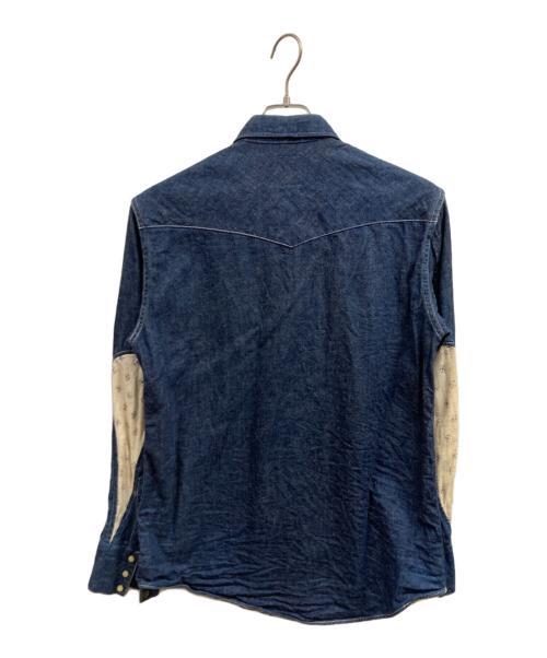 VISVIM（ビズビム）VISVIM (ビズビム) デニムウエスタンシャツ インディゴ サイズ:2の古着・服飾アイテム