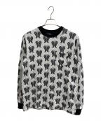 SUPREMEシュプリーム）の古着「Butterfly Jacquard Top」｜グレー