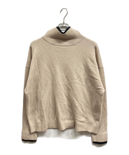 COMMUSE（コミューズ）COMMUSE (コミューズ) タートルネックニット ベージュ サイズ:FREEの古着・服飾アイテム