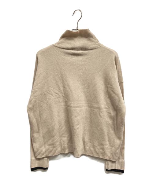 COMMUSE（コミューズ）COMMUSE (コミューズ) タートルネックニット ベージュ サイズ:FREEの古着・服飾アイテム