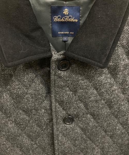 BROOKS BROTHERS（ブルックスブラザーズ）BROOKS BROTHERS (ブルックスブラザーズ) キルティングコート グレー サイズ:Lの古着・服飾アイテム