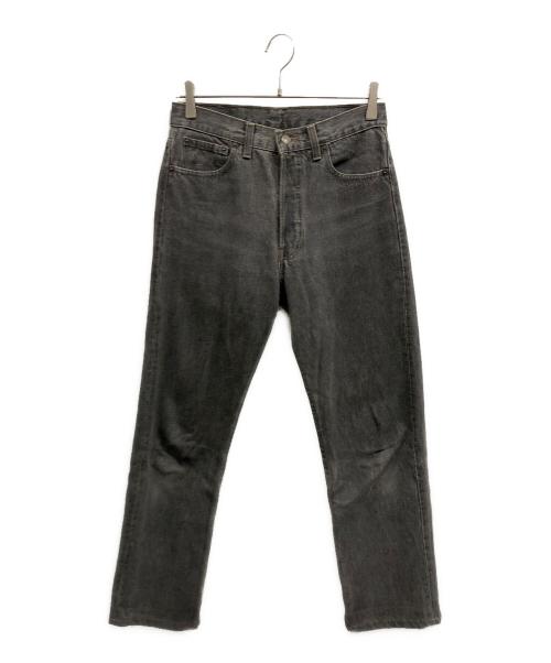 LEVI'S（リーバイス）LEVI'S (リーバイス) 90ｓ501先染デニムパンツ ブラック サイズ:73.5cm (W29)の古着・服飾アイテム