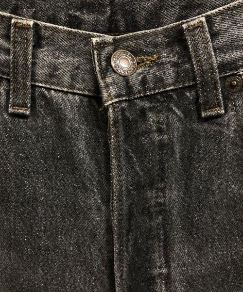 LEVI'S（リーバイス）LEVI'S (リーバイス) 90ｓ501先染デニムパンツ ブラック サイズ:73.5cm (W29)の古着・服飾アイテム